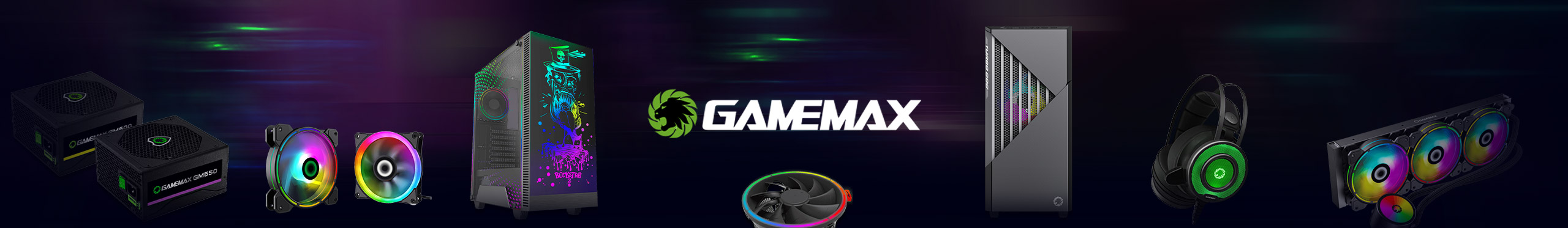 Toda partida é GG, quando se joga com um setup Gamemax.