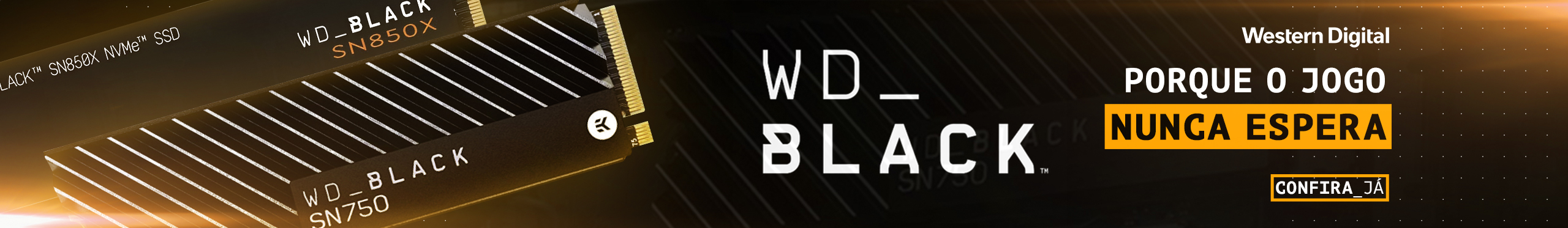 SSDs WD Black | O melhor desempenho para o seu PC. Confira agora!