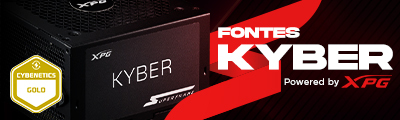 Agora as fontes XPG SuperFrame Kyber estão aprovadas pelo selo Cybenetics de qualidade!