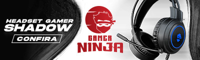 Headset Gamer Ninja Shadow - Derrote seus inimigos. Saiba mais!