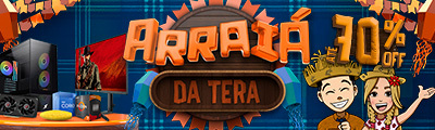 Chegou o Arraiá da Tera, sô. Ofertas de até 70% em produtos selecionados. Confira!