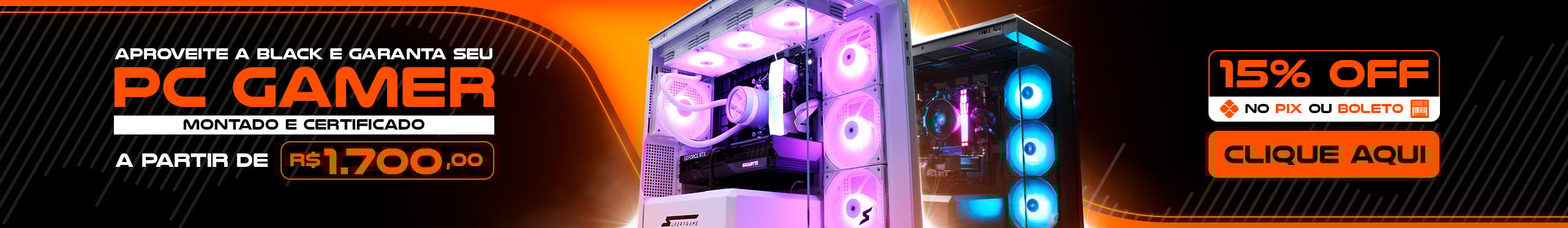 Black Friday | As melhores ofertas em PC Gamer. Clica!