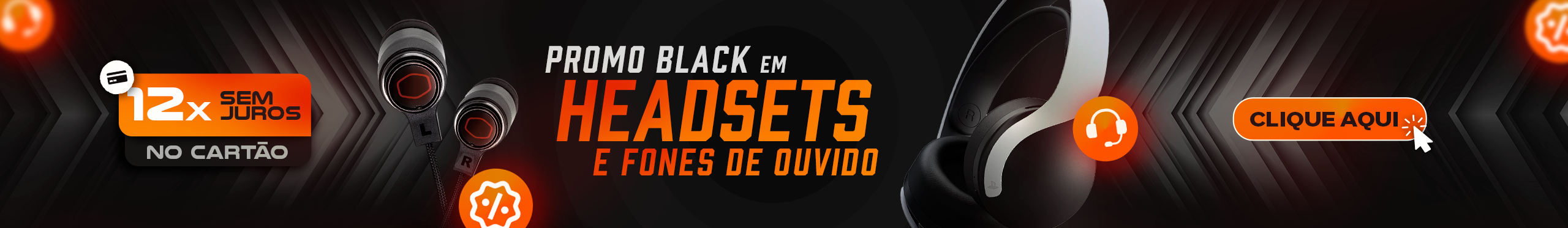 Black Friday | As melhores ofertas em Headsets Gamer. Clica!