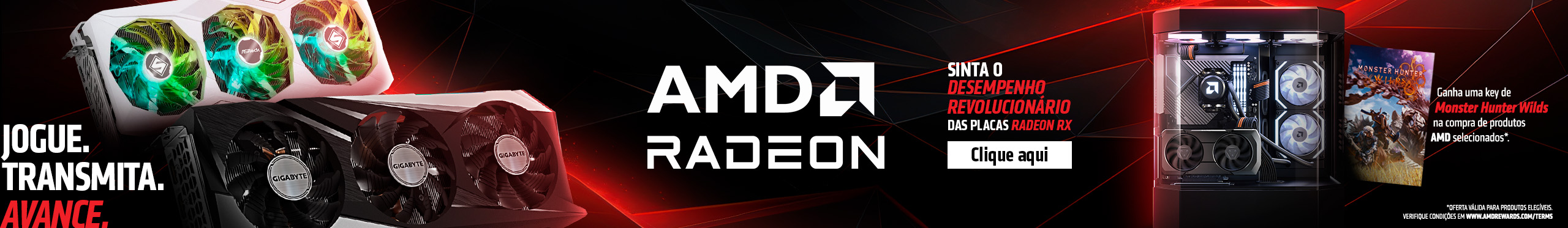 Placas de Vídeo AMD RADEON | Dê vida aos seus jogos e projetos. Conheça os modelos!