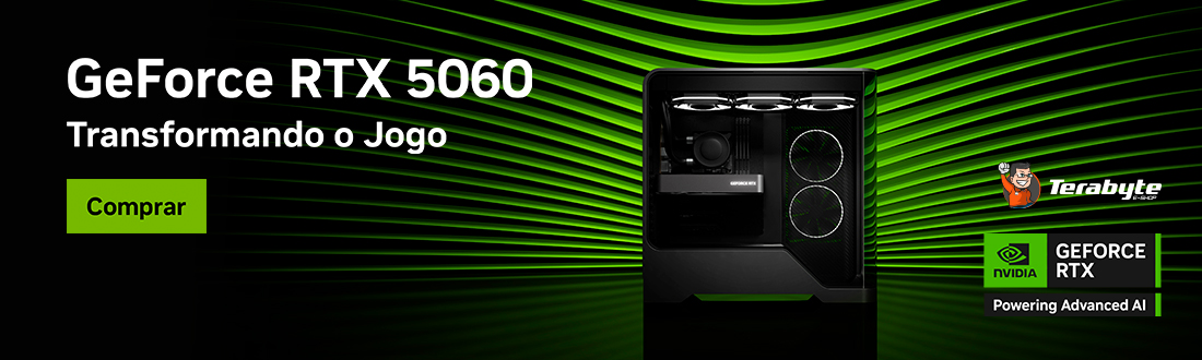 Placas de Vídeo | Nvidia Geforce RTX 5060 - Ray Tracing e DLSS 4!