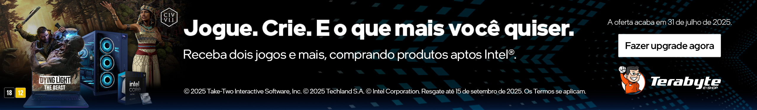 INTEL | RECEBA DOIS JOGOS COMPRANDO INTEL. SAIBA MAIS!