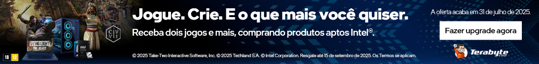 INTEL | RECEBA DOIS JOGOS COMPRANDO INTEL. SAIBA MAIS!