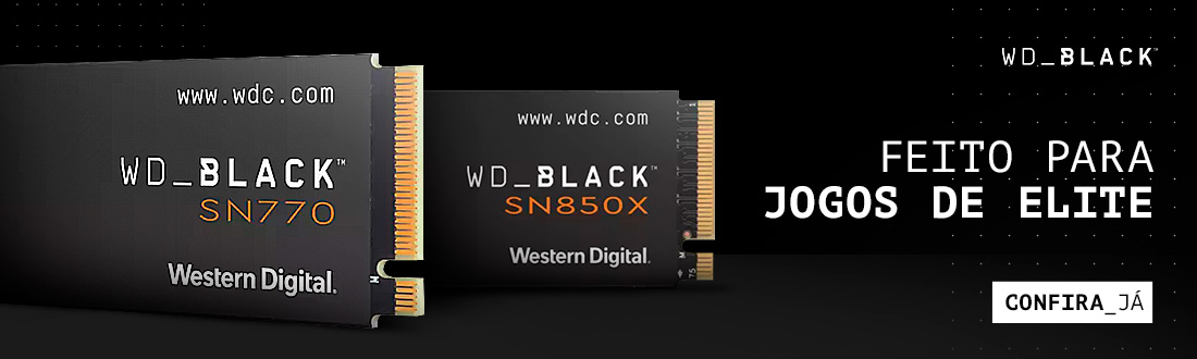 SSDs WD Black | O melhor desempenho para o seu PC. Confira agora!