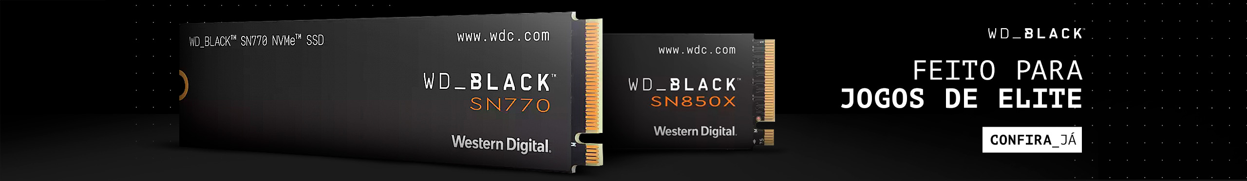 SSDs WD Black | O melhor desempenho para o seu PC. Confira agora!