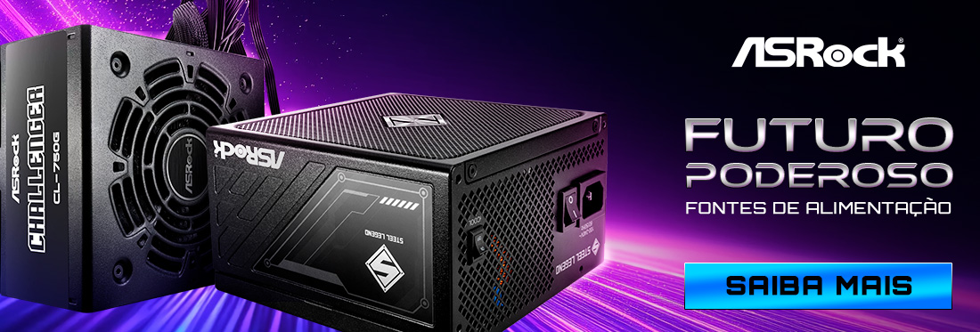 Fontes ASRock | Maior eficiência energética. Confira!