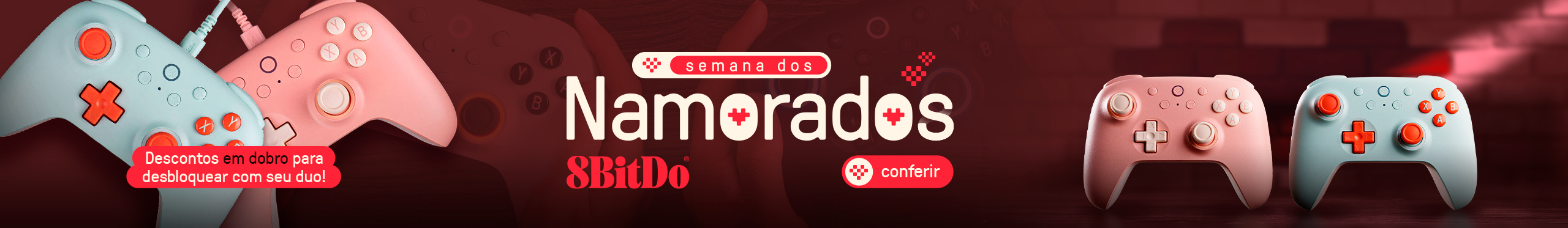 8BitDo | Jogue qualquer jogo, em qualquer lugar. Saiba mais!