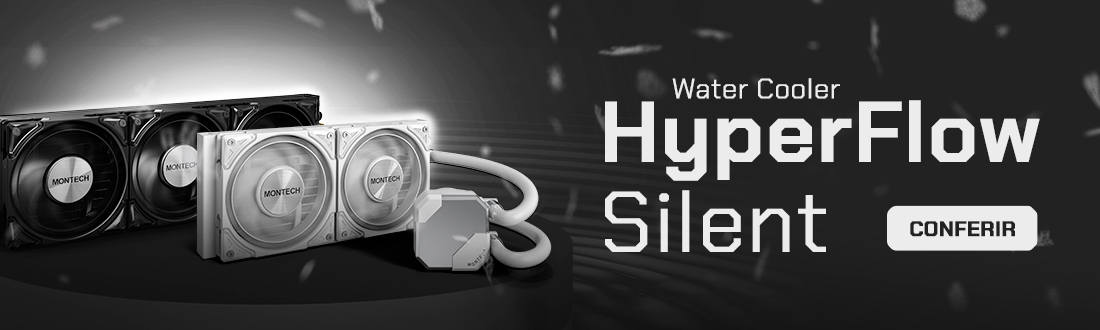 Water Cooler HyperFlow Silent | Refrigeração Silenciosa. Confira!