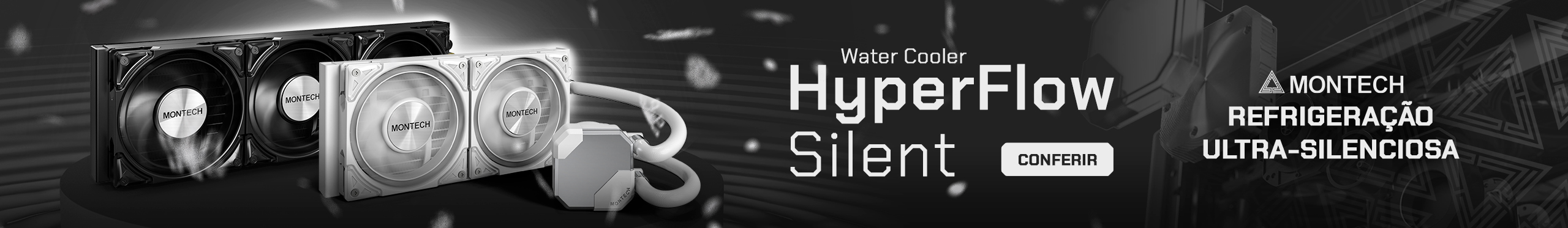 Water Cooler HyperFlow Silent | Refrigeração Silenciosa. Confira!
