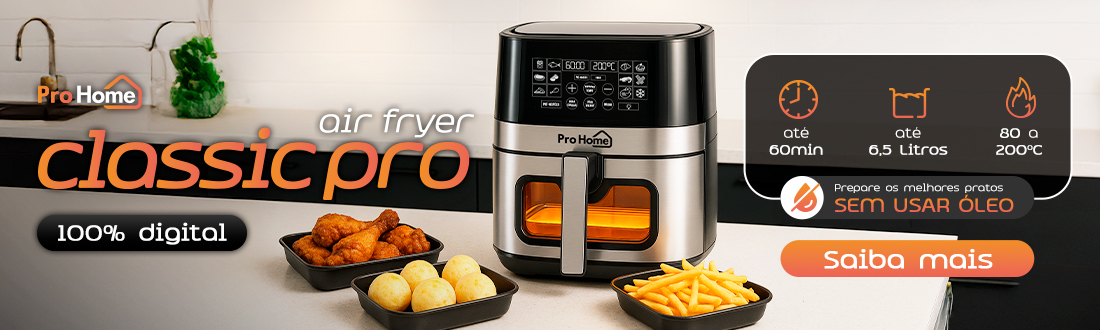 Air Fryer Classic Pro | Cozinhe de Maneira Saudável. Clica!