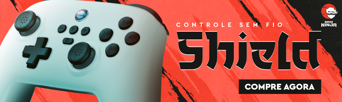 Controle Gamer Ninja Shield | Maior precisão no Game. Conheça já!