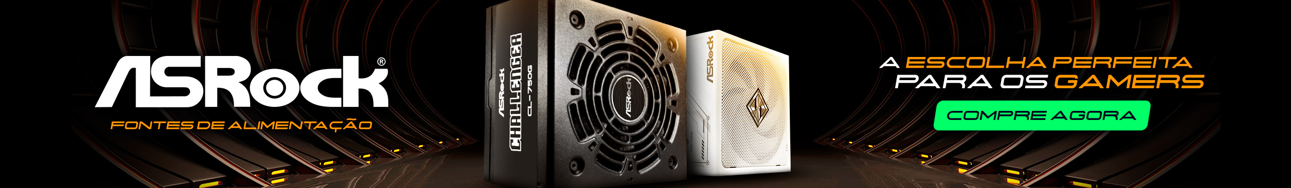 Fontes ASRock - A escolha perfeita para os gamers. Clica!