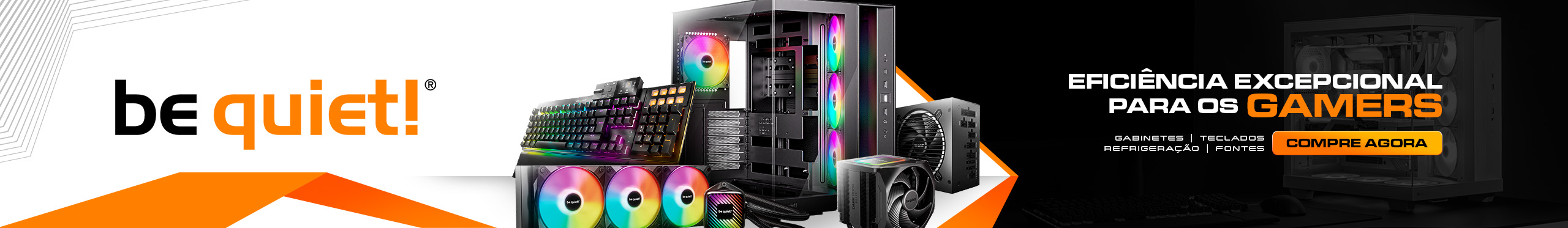 Be quiet | Eficiência excepcional para os gamers. Confira agora!
