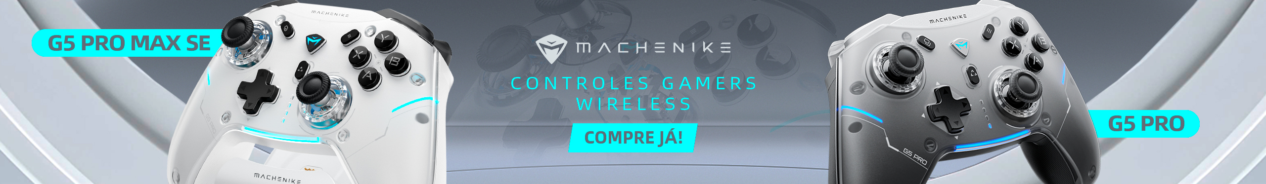 Controle Gamer Machenike | Maior precisão no Game. Conheça já!
