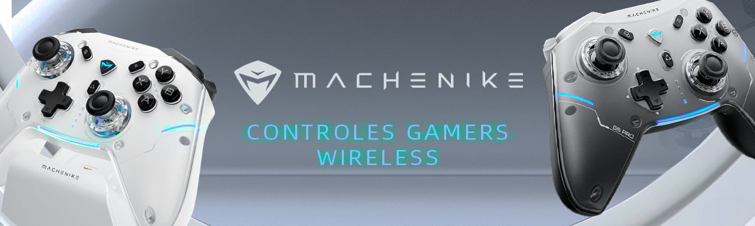 Controle Gamer Machenike | Maior precisão no Game. Conheça já!
