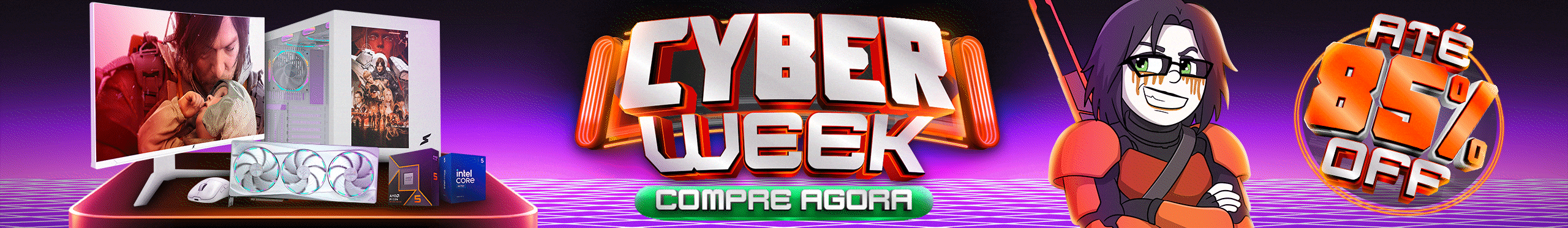 Cyber Week 2025 | As ofertas continuam, não perca!