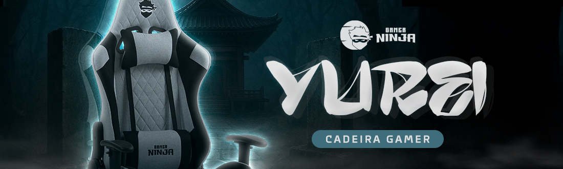 Cadeira Gamer Yurei | Dê um UP no conforto. Saiba mais!