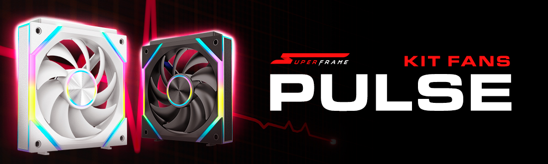 Kit Fan SuperFrame Pulse | Resfriamento Absurdo. Clica!