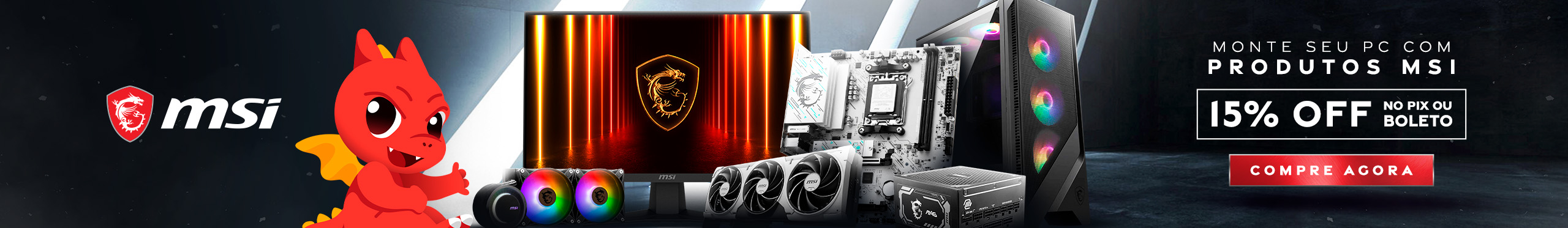 MSI - Monte seu PC e construa sua glória. Clica!