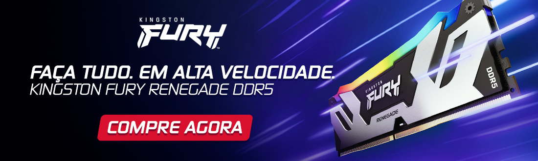 Kingston | Seu PC em outro nível. Saiba mais!