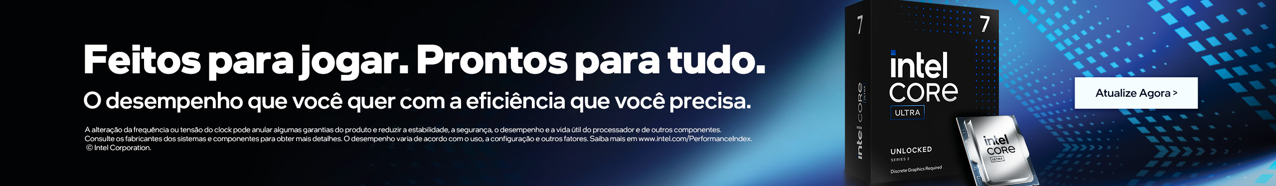 INTEL CORE ULTRA | Jogue Sem Limites!