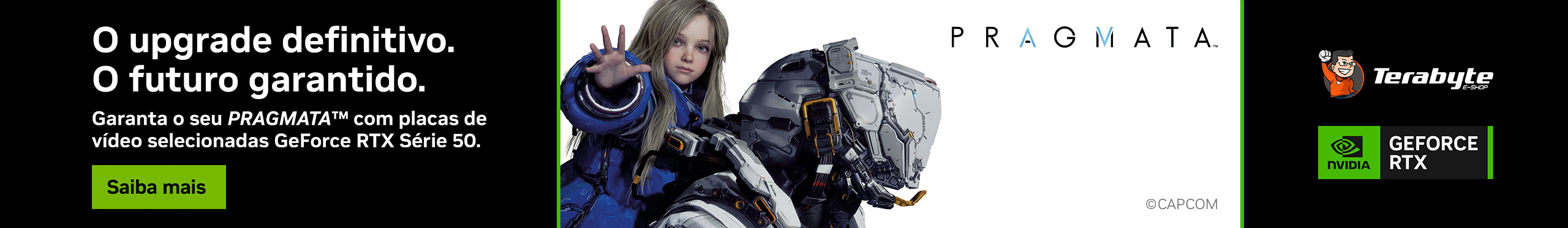 Bundle | Receba Pragmata na compra de uma RTX participante.