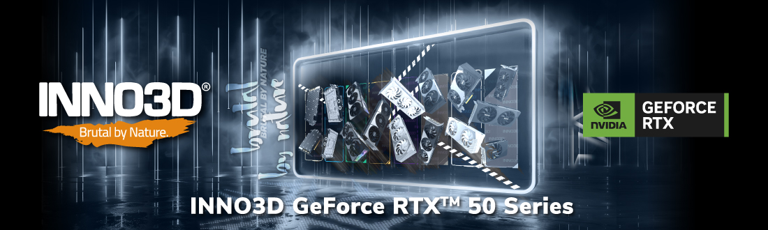Placa de Vídeo INNO3D Geforce RTX Série 50 | Tenha mais poder!
