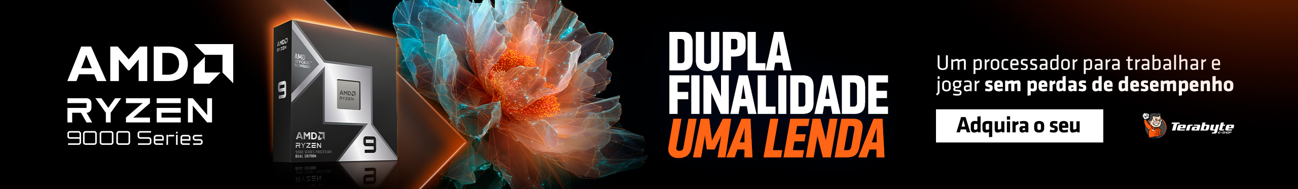 AMD | Dupla finalidade e maior desempenho. Clica!