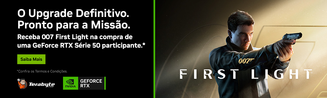 Bundle | Receba 007 First Light na compra de uma RTX participante.