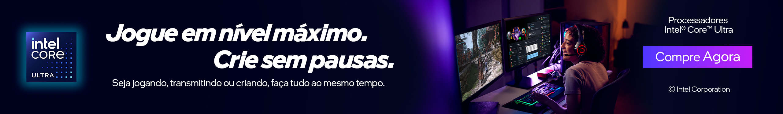INTEL CORE ULTRA | Jogue em Nível Máximo!