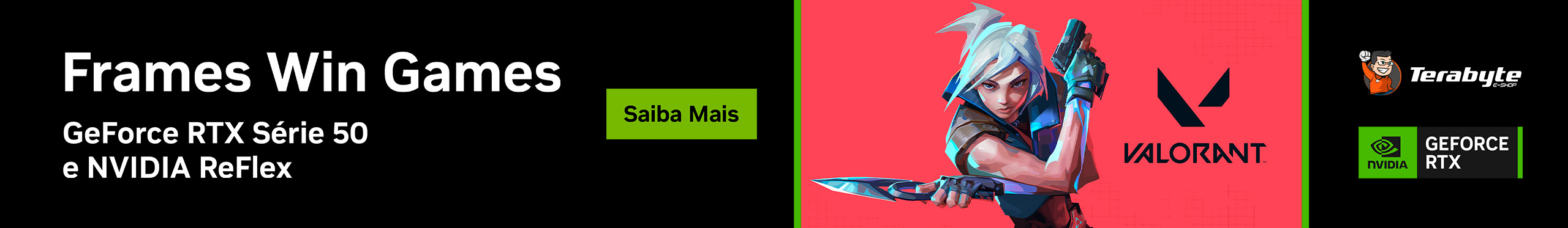 Placas de Vídeo | RTX Série 50 e NVIDIA ReFlex