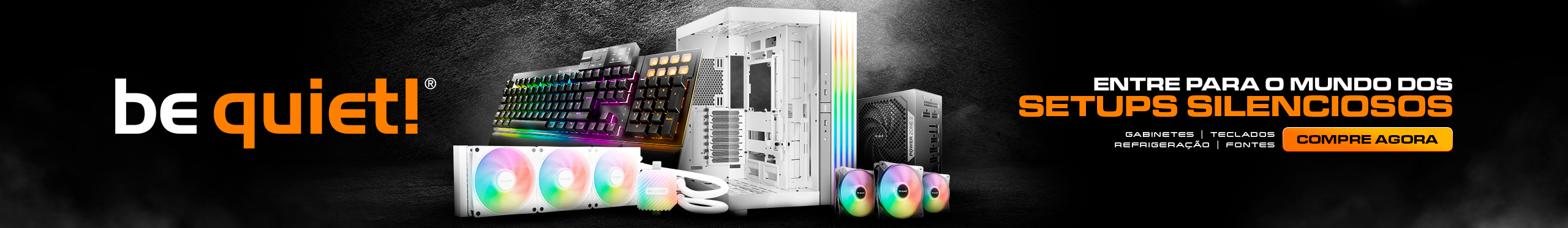 Be quiet | Eficiência excepcional para os gamers. Confira agora!