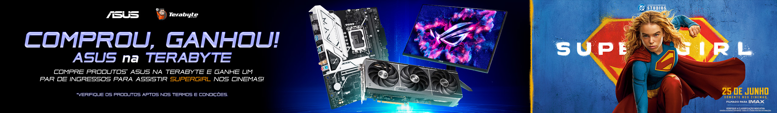 ASUS | Compre Produtos selecionados e assista SUPERGIRL. Confira as ofertas!