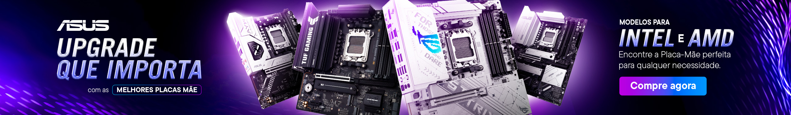 Placas Mãe Asus. Vem ver!