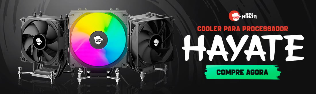 Cooler Gamer Ninja Hayate | Resfriamento absurdo. Confira!