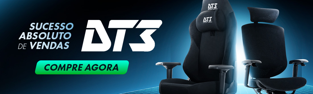 Cadeiras DT3 | Sucesso Absoluto em Vendas. Vem ver!