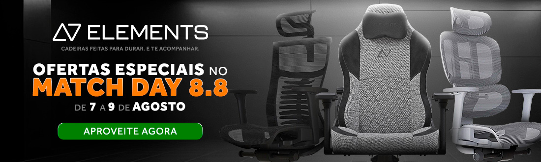 Cadeiras Elements | Estilo e conforto ao máximo. Veja mais!