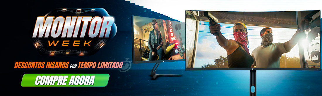 Monitor Week | Maior qualidade de imagem pelo menor preço. Clica!