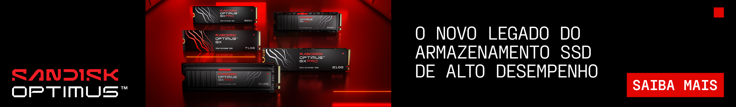 Sandisk - O novo legado em armazenamento. Confira!