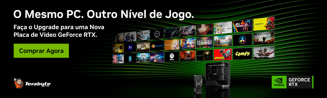 Placas de Vídeo Nvidia Geforce RTX - Outro Nível de Jogo!