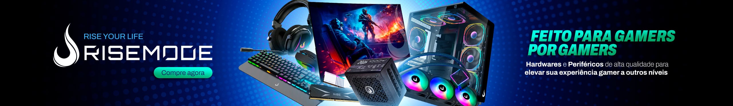 Fans, Air e Water Coolers RISE MODE | Resfriamento Absurdo. Clica!