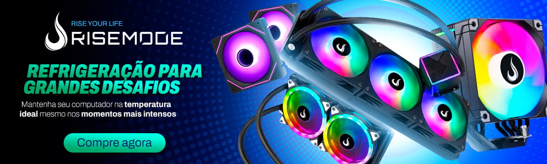 RISE MODE | Refrigeração para jogar. Clica!