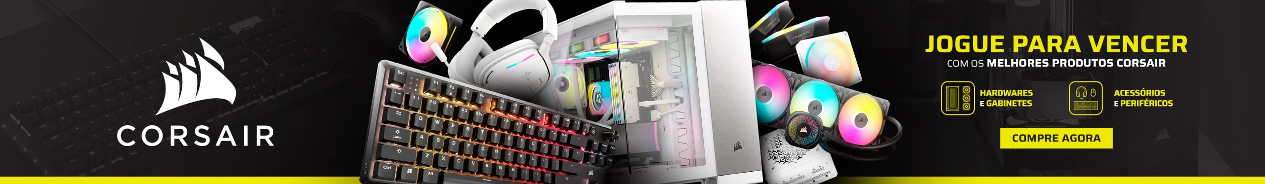 Corsair | Jogue para vencer. Veja!