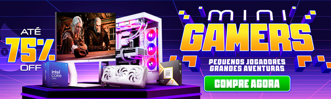 Semana das Crianças | Ofertas divertidíssimas de até 75% Off. Aproveite!