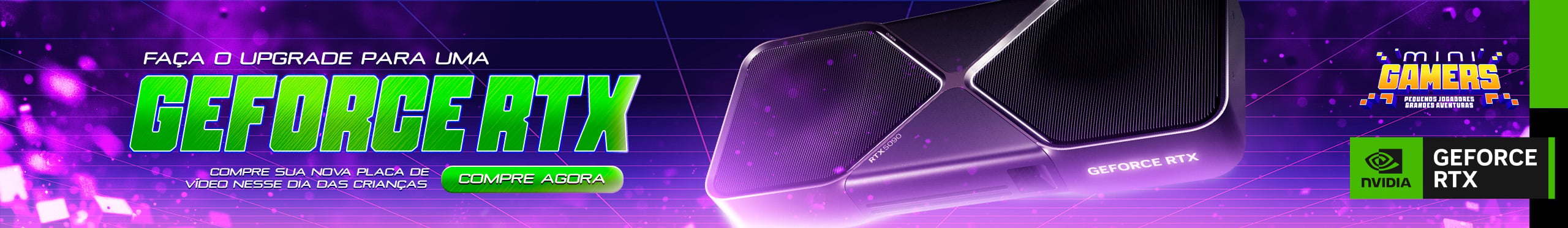 Faça Upgrade com Placas de Vídeo Nvidia Geforce RTX