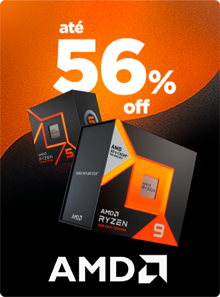 Até 56% OFF em Processadores AMD Ryzen selecionadas na Black November Terabyte